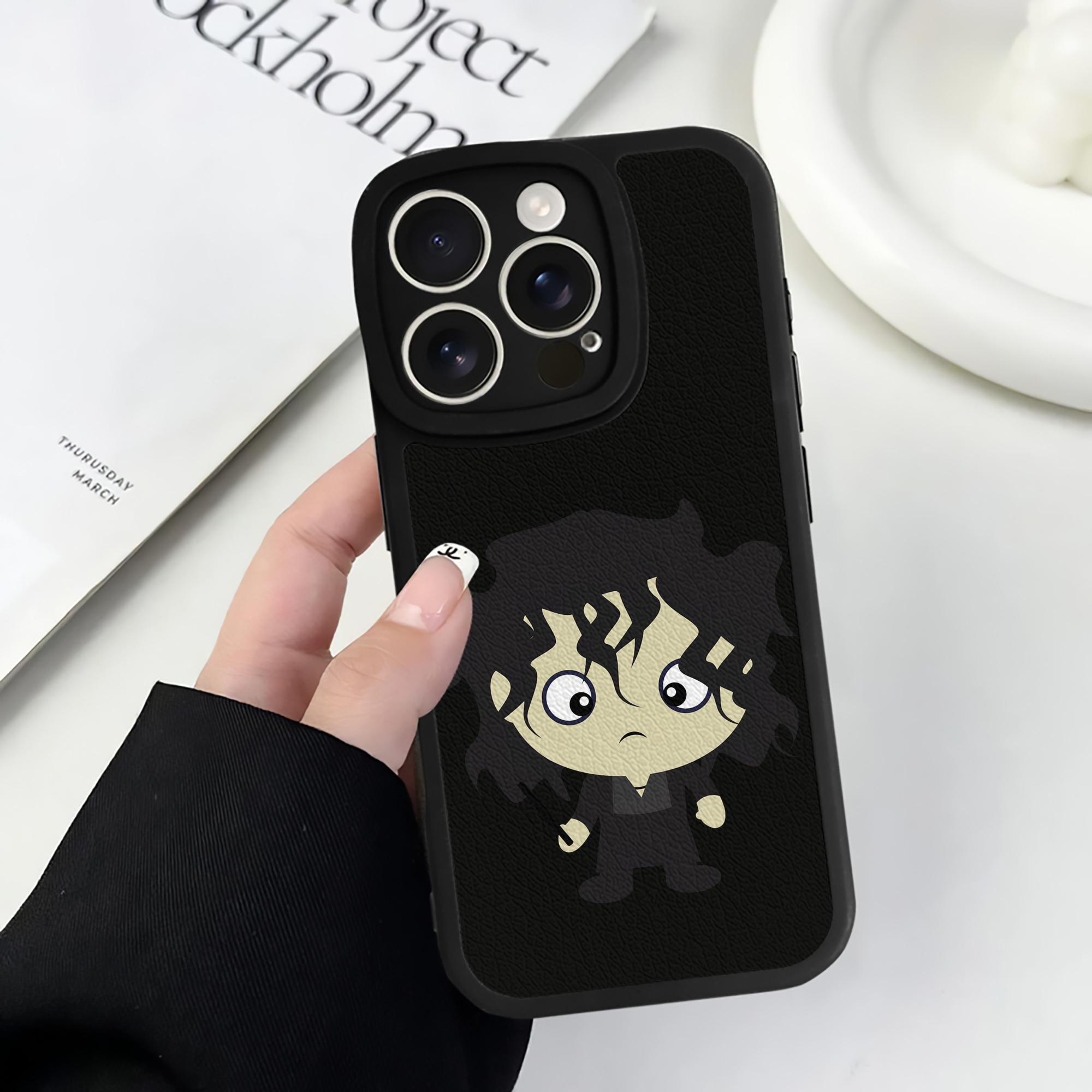 （画像用） Harry Potter ハリー・ポッターシリーズ 【iPhone 16シリーズ対応】シリコンスマホケース（レザー調） 材質：シリコン